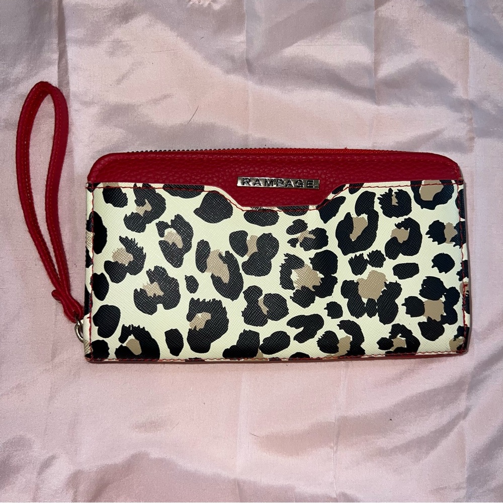 Rampage Red Cheetah Wallet